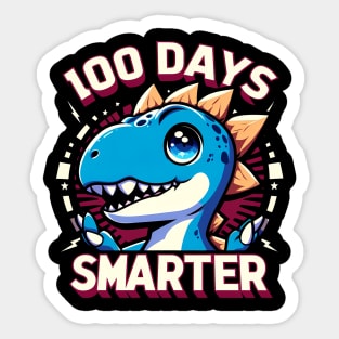 100 Days Smarter - Dinosaur Sticker